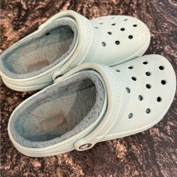 Crocs sea foam with fleece - Picture 2 of 3